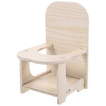 Hamster Chair Hamster Wood Dinning Chair Hamster High Chain Hamster Cage Accessory