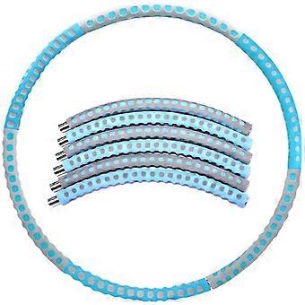 Transformative Detachable Weighted Hula Hoop for Core Intensity