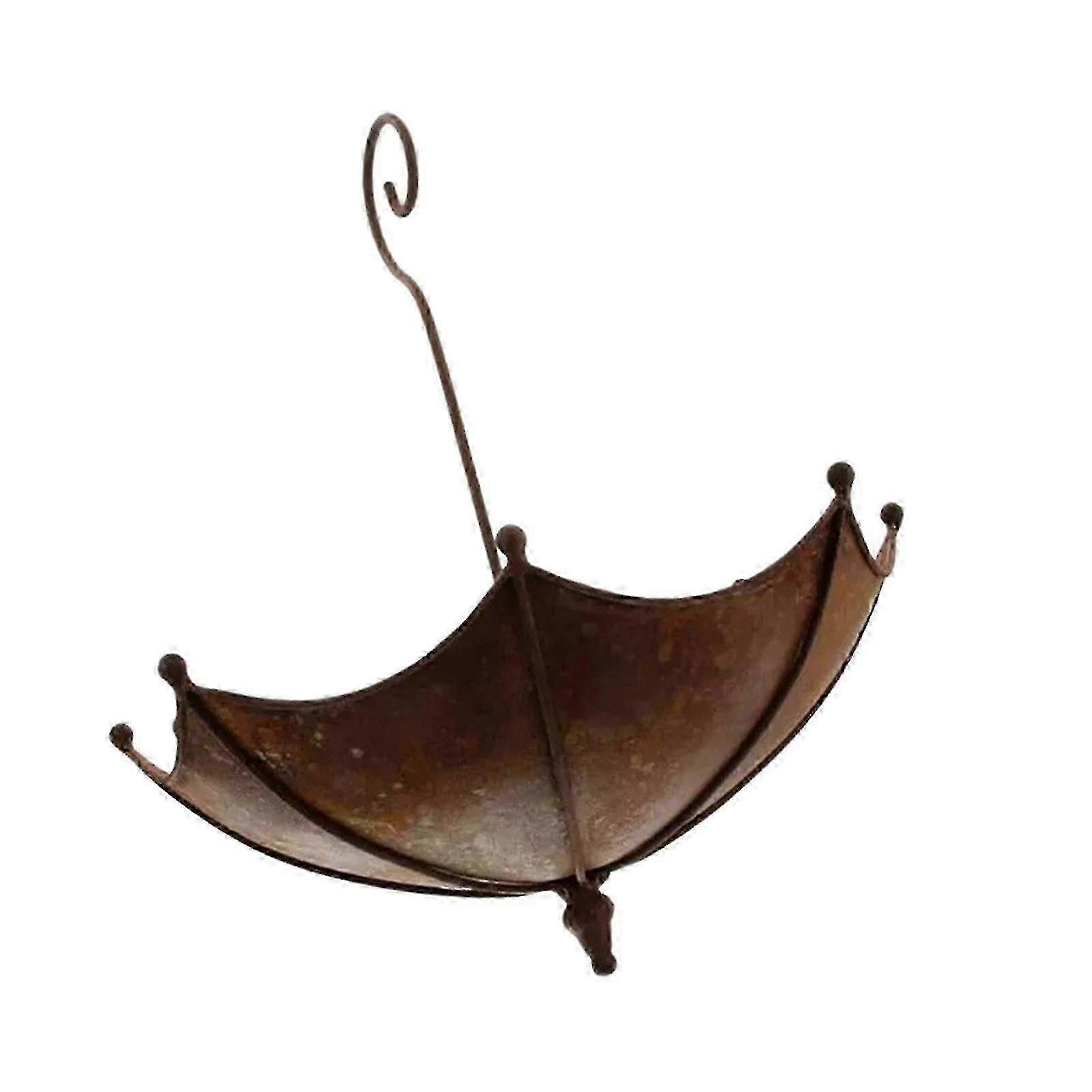 Umbrella-Style Hanging Bird Trough