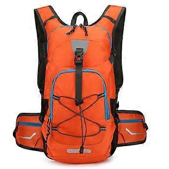 Outdoor Hydration Backpack compatible with Outdoor Sport Hiking Camping Climbing Mountaineering Rucksack Travel Daypack Orange