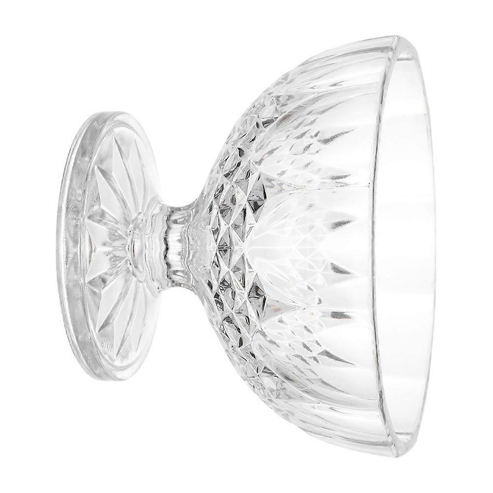 Transparent Dessert Glasses Multi-Function Storage Use 2Pcs Pudding Cups