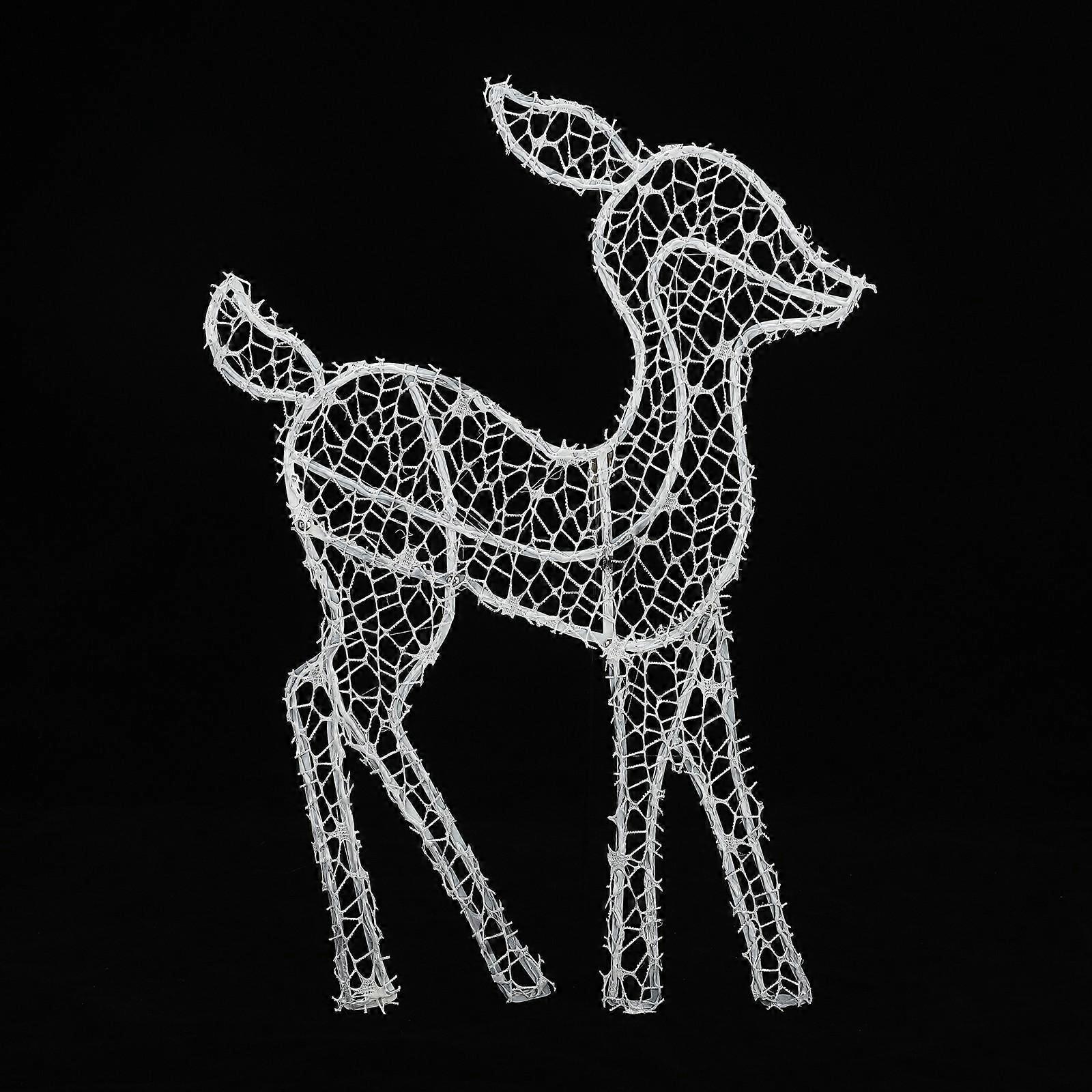 Lighted Deer Decor Interesting Disassemble Lighted Deer Craft for Program Decoration S