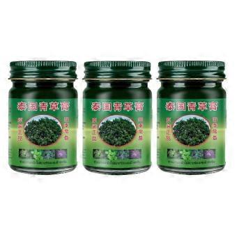 1 à 3 crèmes de massage thaïlandaises : crème aux herbes vertes 50 g