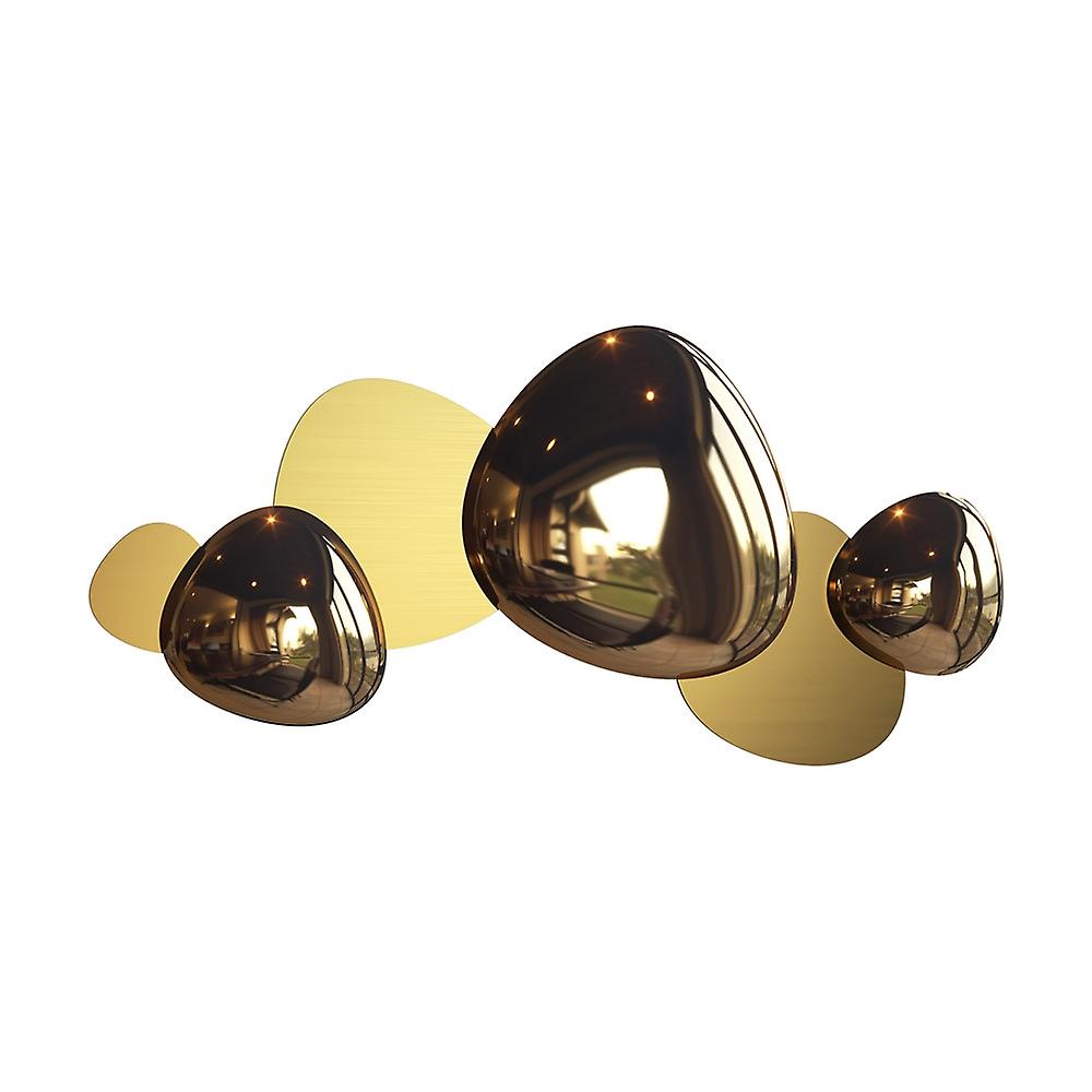 Jack-stone Modern Integrated LED Wall Lamp Gold, 3000K