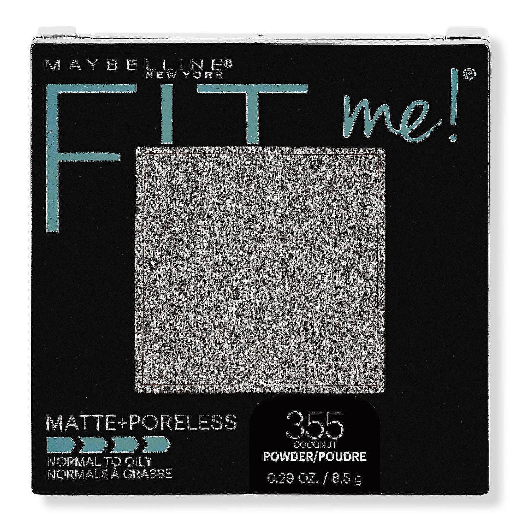 Maybelline Fit Me Matte + Poreless Powder, Coconut, 0.29 Oz