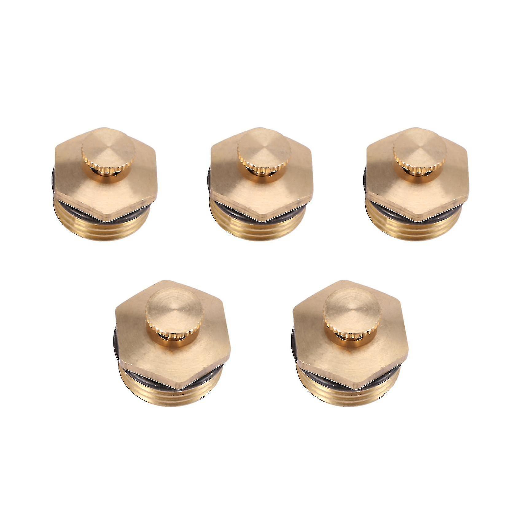 5pcs All -bronze Tabletable Atomizing Nozzle