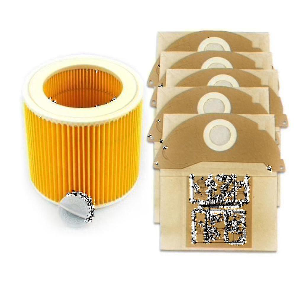 Replacement Vacuum Cleaner Filter Dust Paper Bag For Wd2250 A2004 A2054 Mv2 Efficient Dust Collecti
