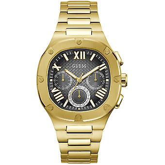 Guess watches gents headline Analog Men's Watch Quartz with Gold-plated Stainless Steel Bracelet GW0572G2