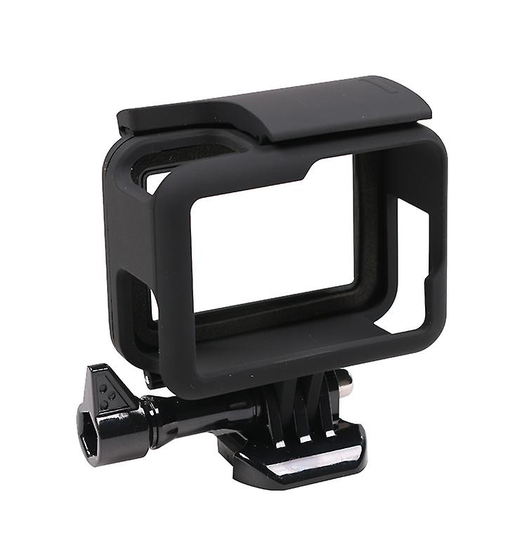 Protective Frame Case Shell Protector Housing Army Green + Lone Screw + Base Mount For Gopro Hero 5 6 7 Black Accessories
