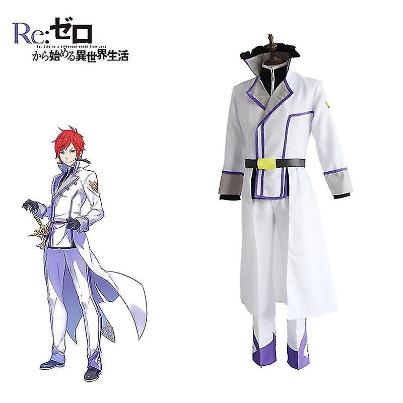 Re: Zero Reinhard Van Astrea Cosplay Kara Hajimeru Isekai Seikatsu commence sa vie dans un autre monde Blademaster Uniforme Costume