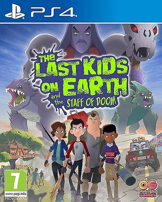 The Last Kids On Earth and The Staff Of Doom (PS4) - New & Sealed
