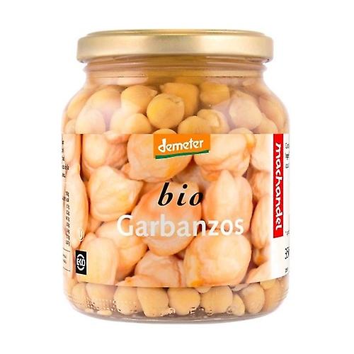 Organic cooked chickpeas 350 g