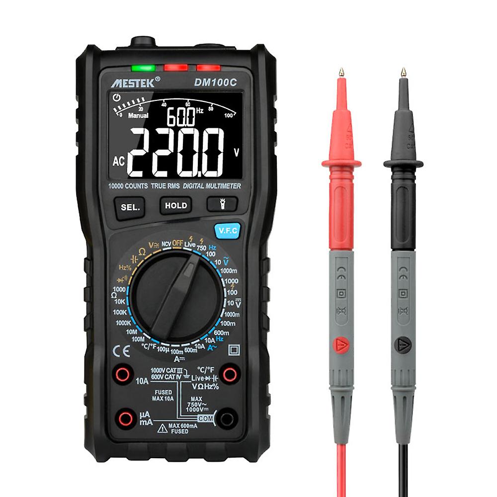 10000 Counts True Rms Multifunctional Digital Multimeter Measuring