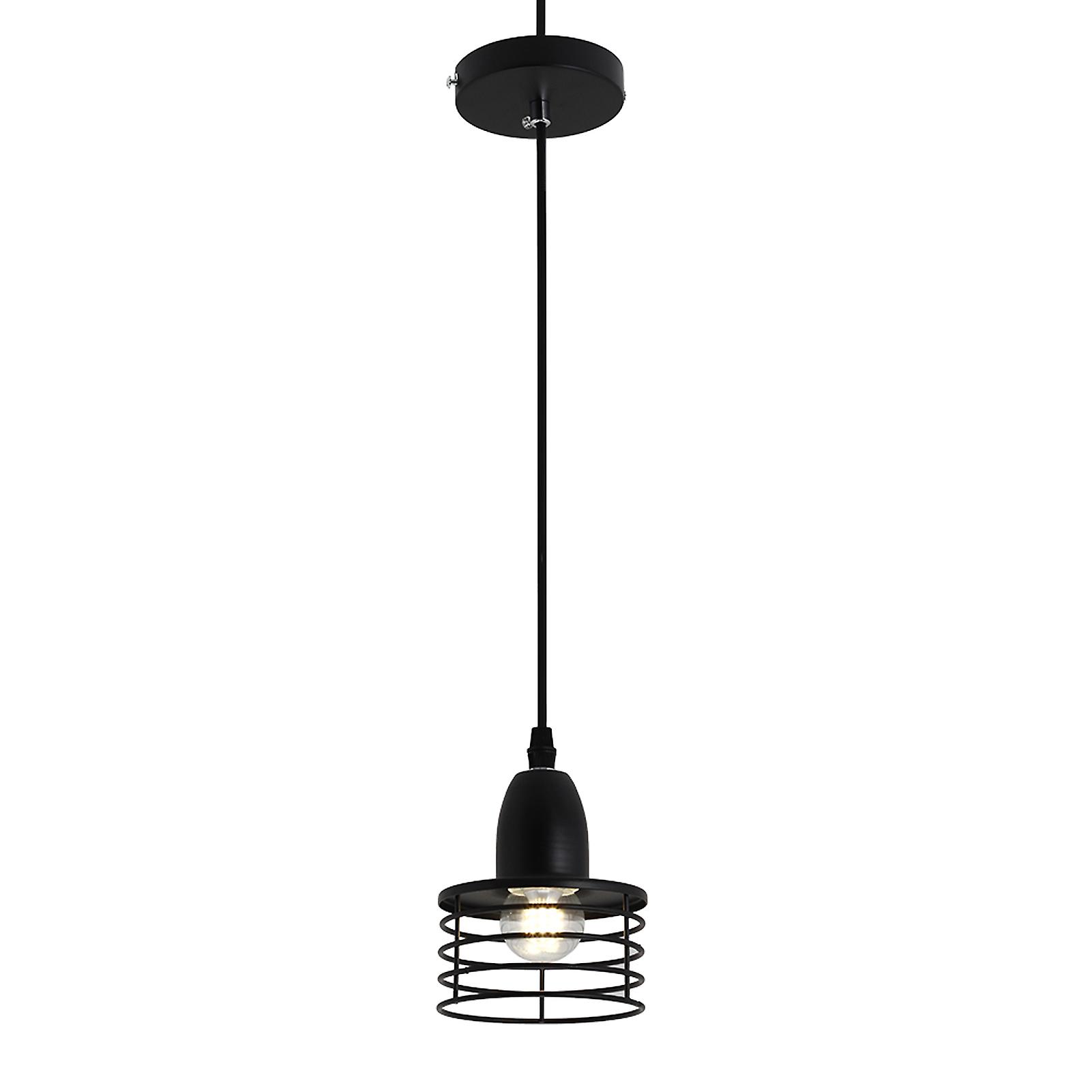 Industrial Retro Style Pendant Light Ceiling Lamp E26 Base Socket Holder