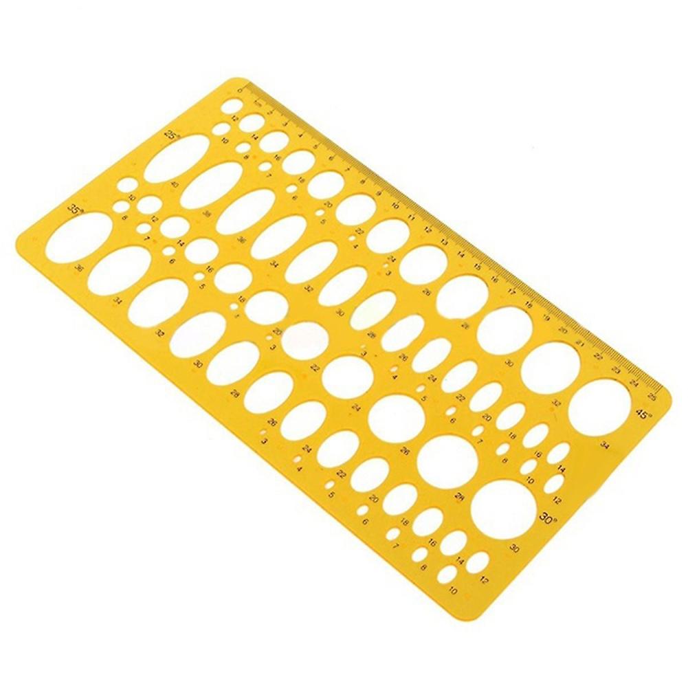21cm / 25cm Ellipse Drafting Drawing Stencil Mechanical Ruler Oval Round Template