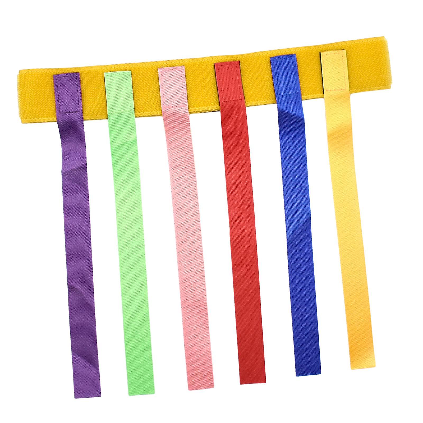 Pull Tail Game Belt Team Game Kids Chasing Game for Outdoor Birthday Orange