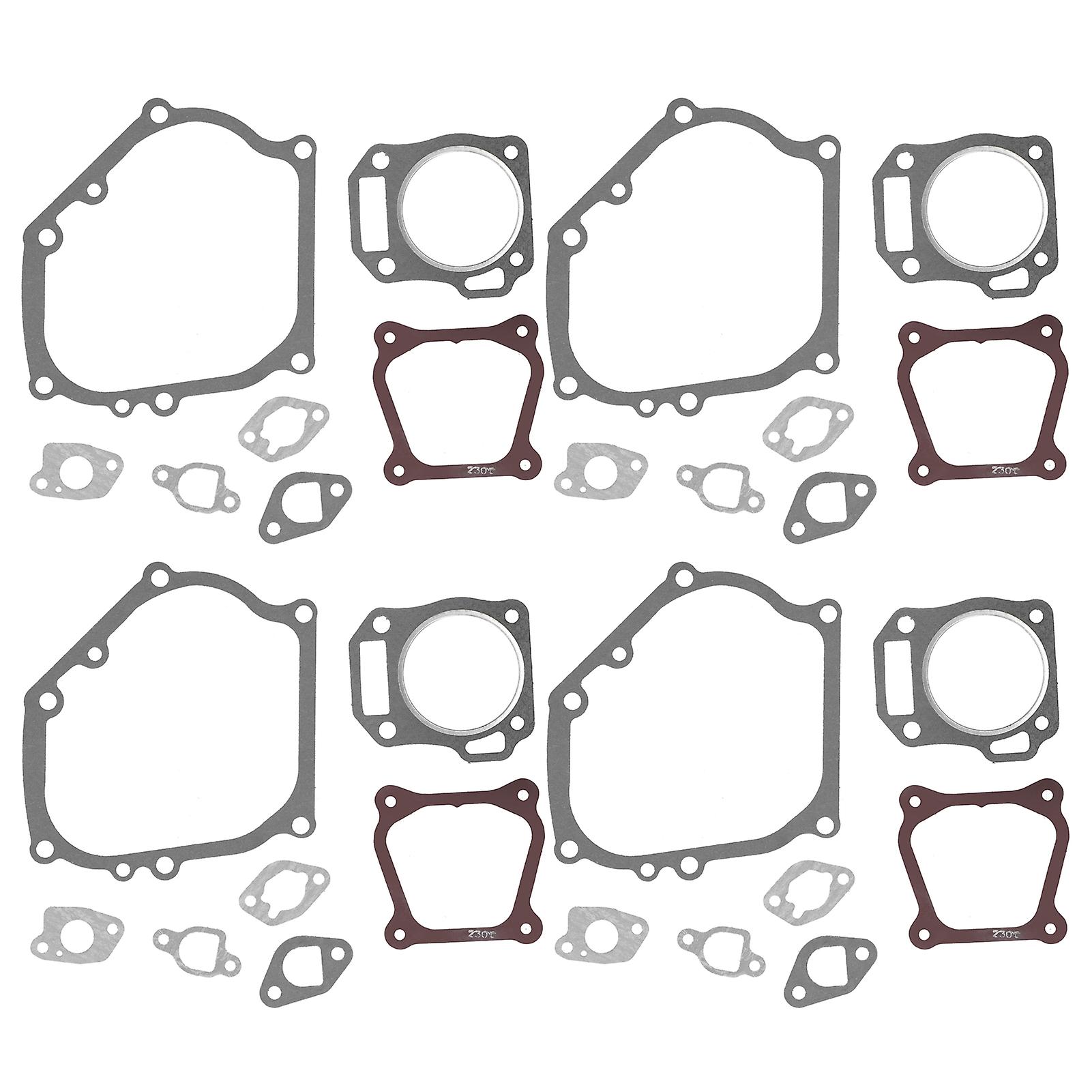 4Set Engine Gasket Kit for Gasoline Generator 168F GX160 2KW 3KW Replacement Accessory Parts Durable and Heat Resistant