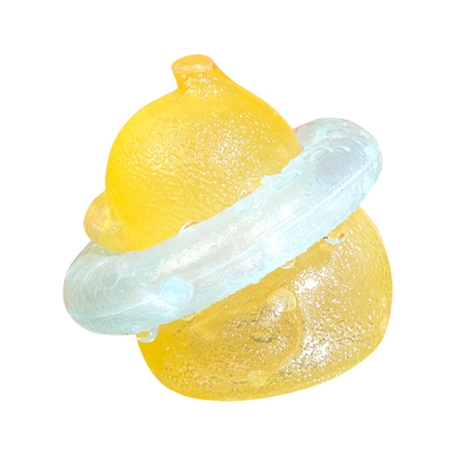 Duck Ice Cube Tray - Odorless, Reusable Silicone & Plastic Mold