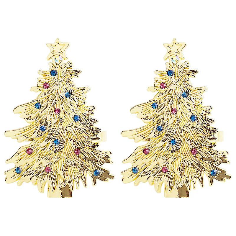 2pcs Alloy Napkin Buckle