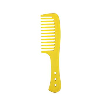 Pente de dente largo pente resistente ao calor para mulheres homens molhados secos cacheados escova de cabelo