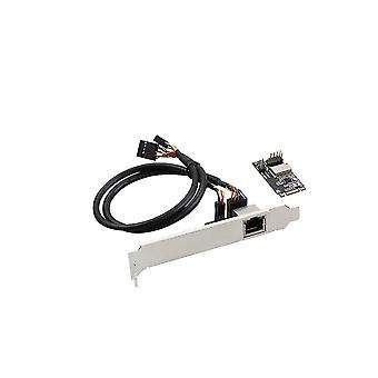 Mini Pci-e To Gigabit Network Card 1000m Rj45 Port Wired Pcie Desktop Pc Network Card Rtl8111h Pci Express Adapter