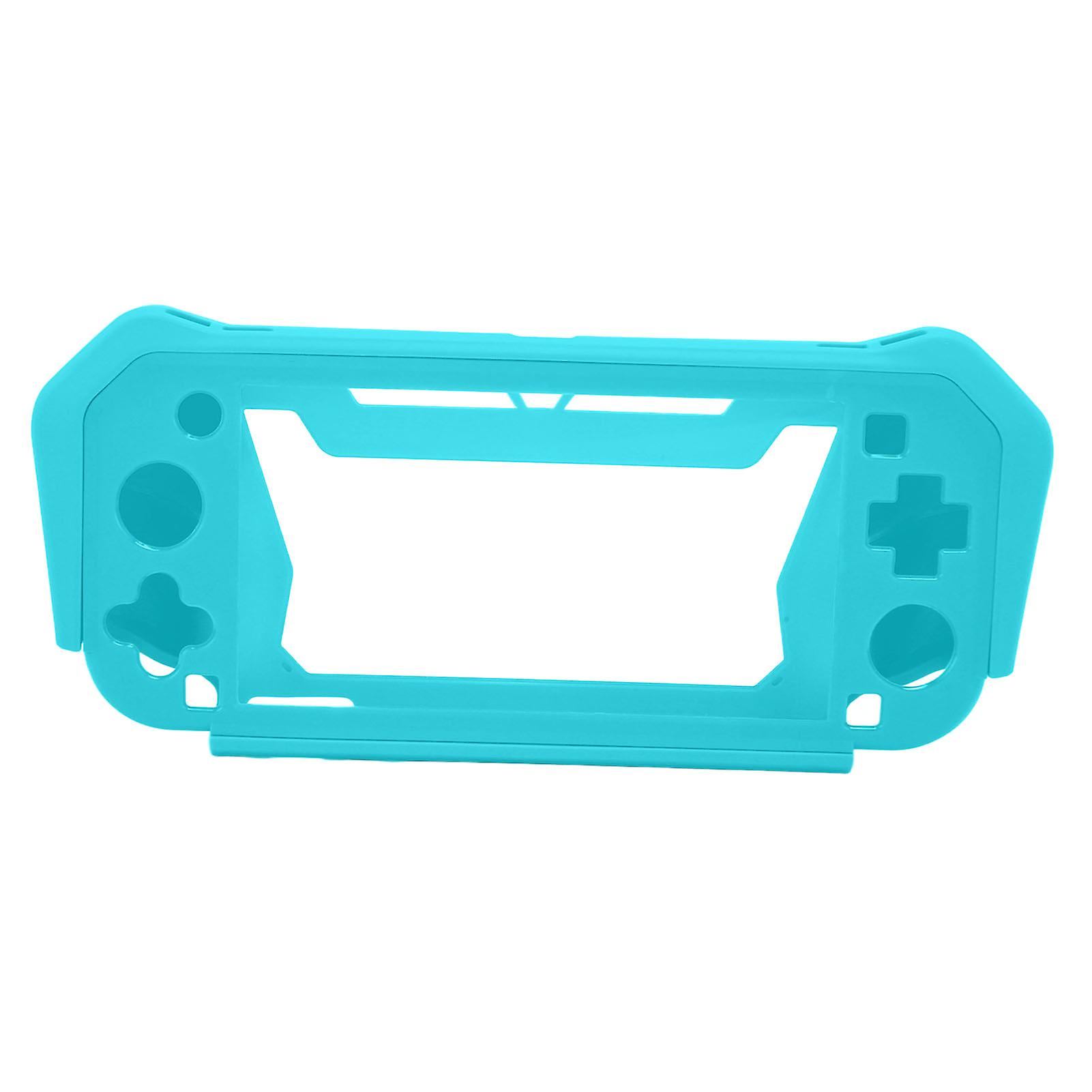 Switch Lite Protective Case - Shock Absorption, Scratch Resistance, Soft TPU, Blue Green