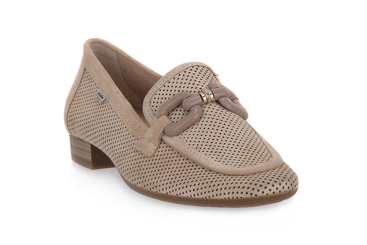 Mocassin Callaghan rose pêche violet