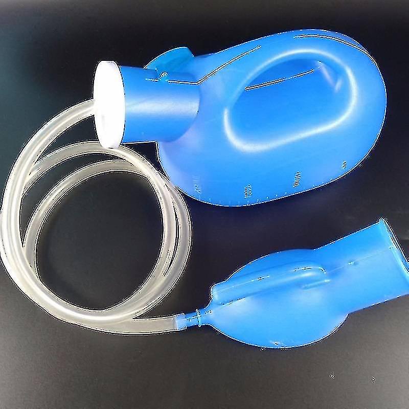 Bottiglie di orinatoio maschio bottiglia di urina con coperchio anti-fuoriuscita Paniere portatili per bottiglie di orinatoio da uomo per pazienti