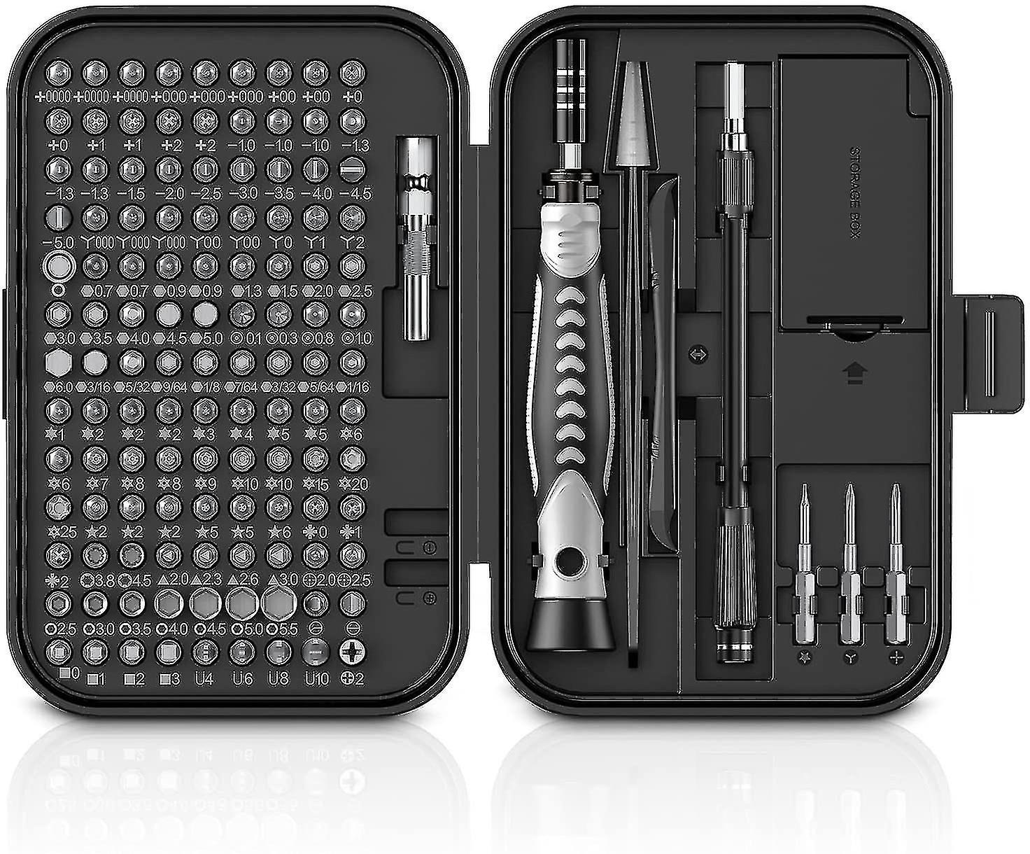 130-in-1 Precision Screwdriver Kit with Torx Bits - Repair Tool Set