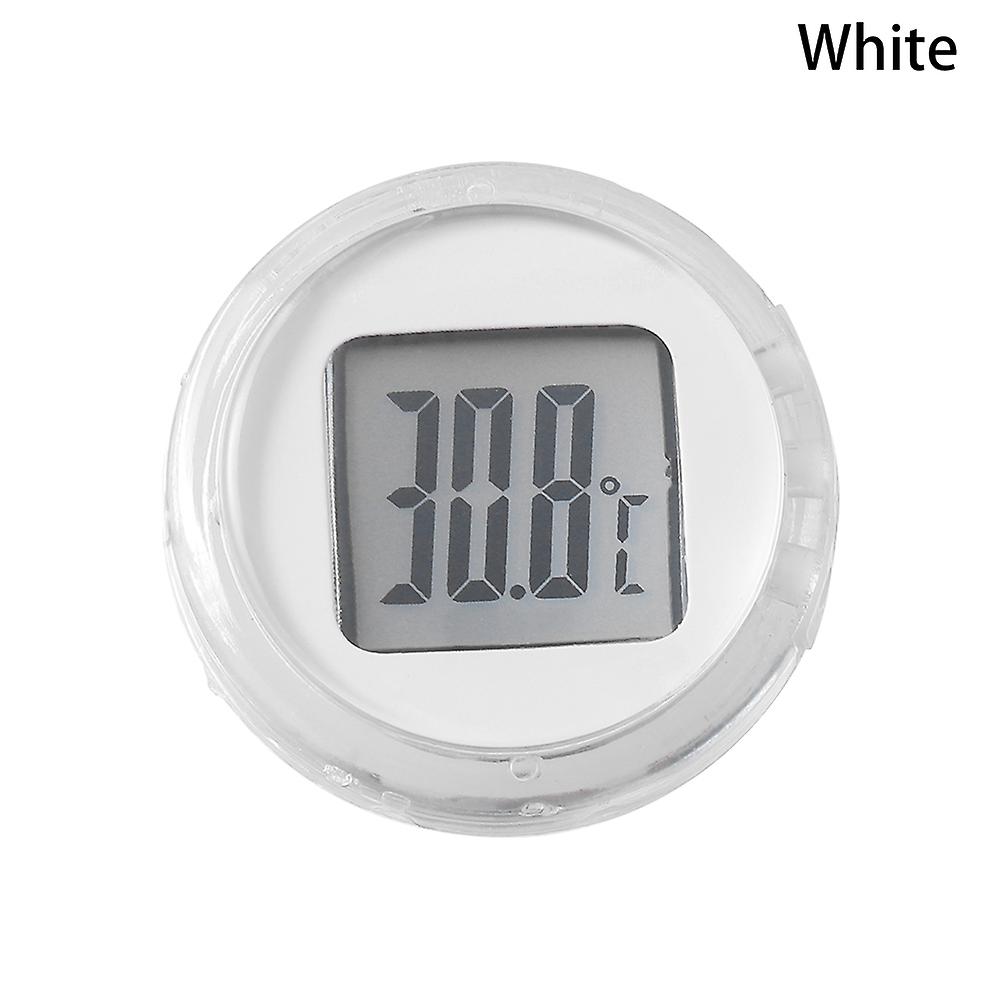 Mini Motorcycle Digital Thermometer Waterproof Paste Type Motorcycle Clock Car Interior Motorcycle Accessories~24186