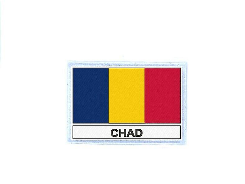 Ecusson patch badge prints Td chad flag