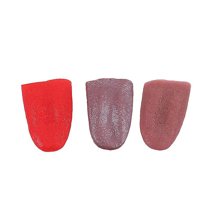 3pcs Tongue Props For Halloween Decorations