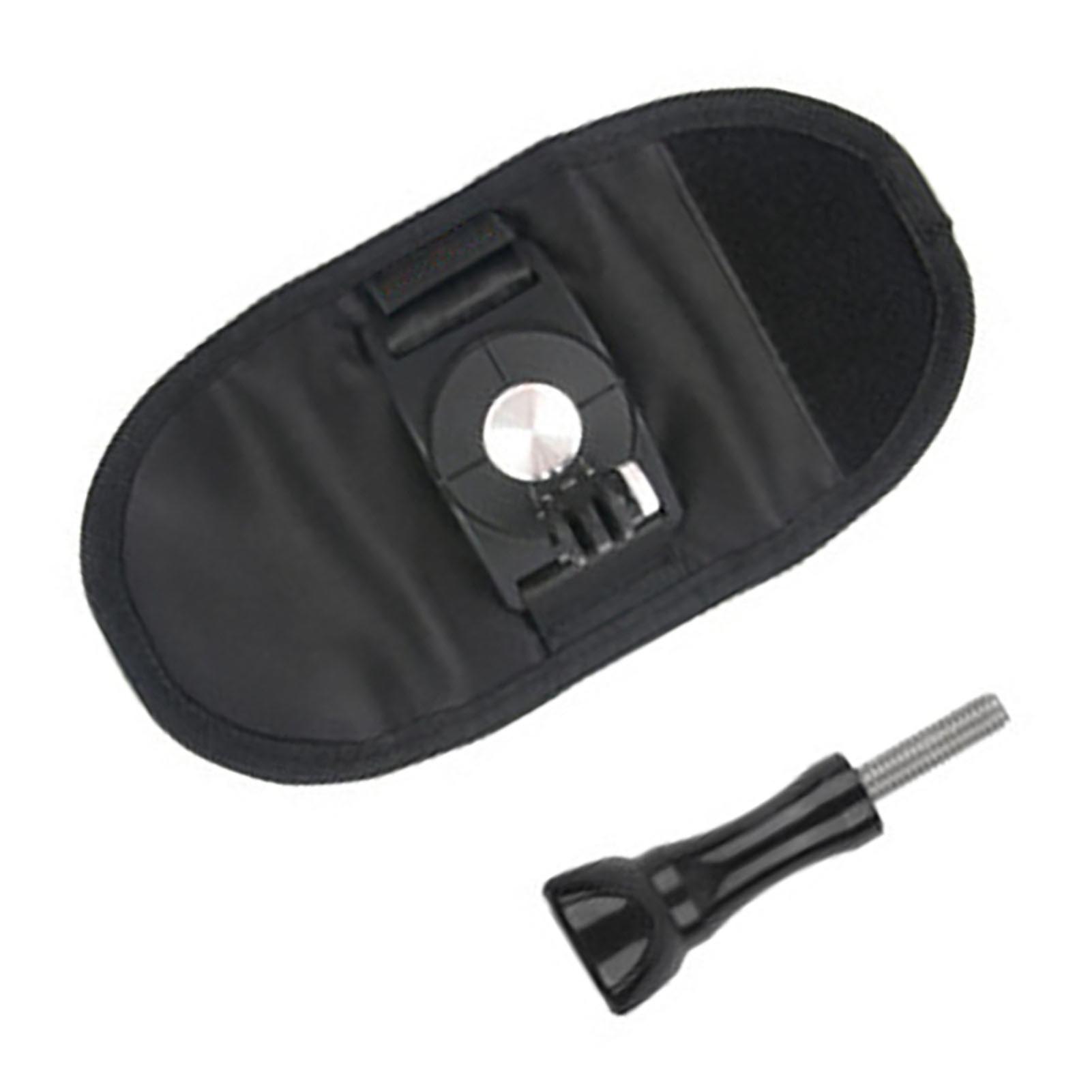 Action Camera Backpack Strap Clip Mount 360 Degree Rotating Camera Shoulder Chest Clamp Mount for Osmo Action with Logo 