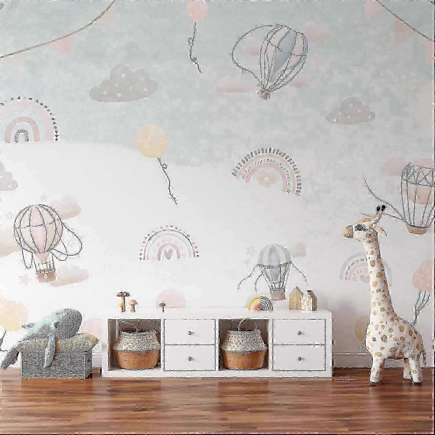 Self-adhesive Wall Mural - Adventure Among the Clouds