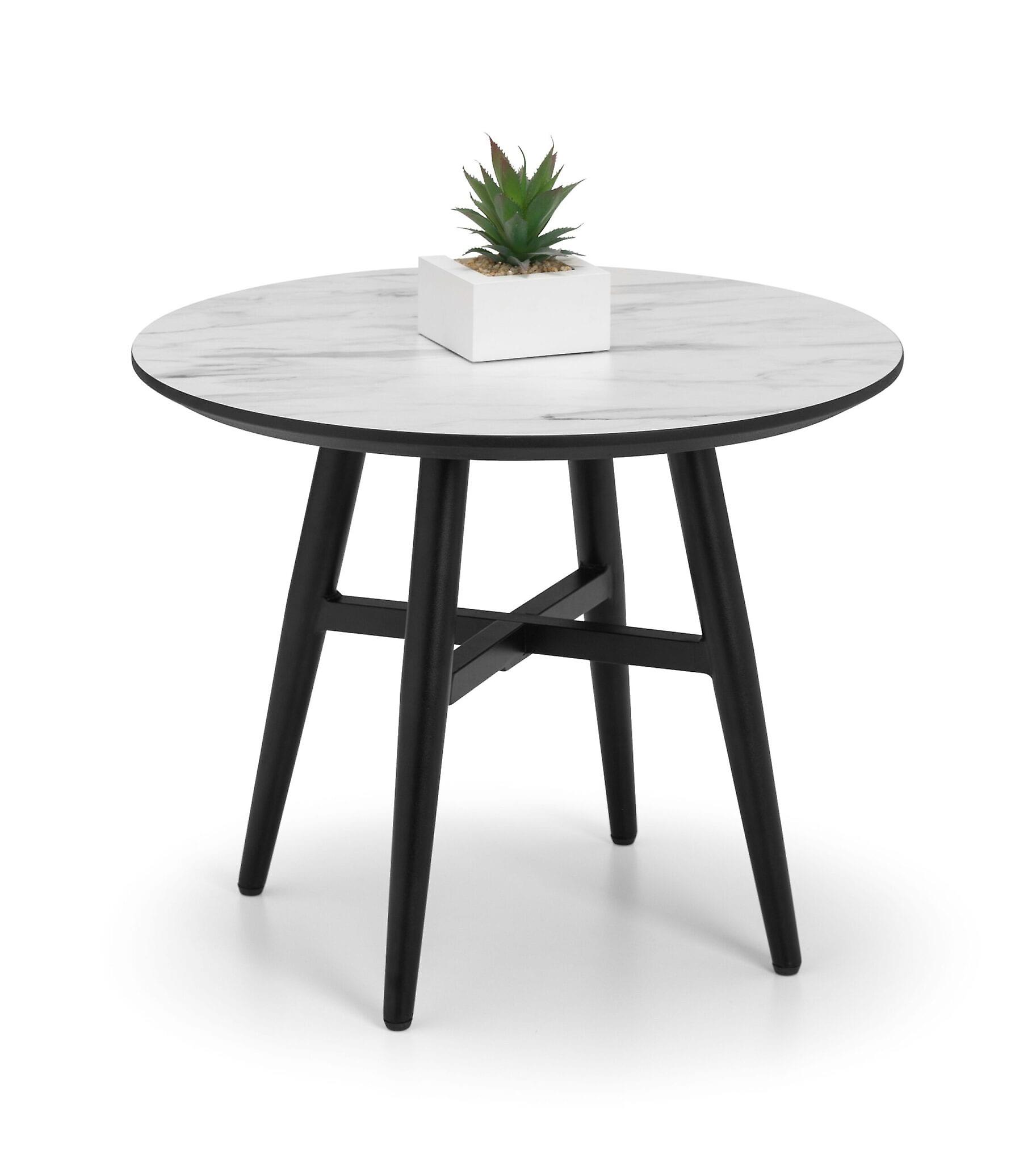 Pyro Marble Effect Lamp Table