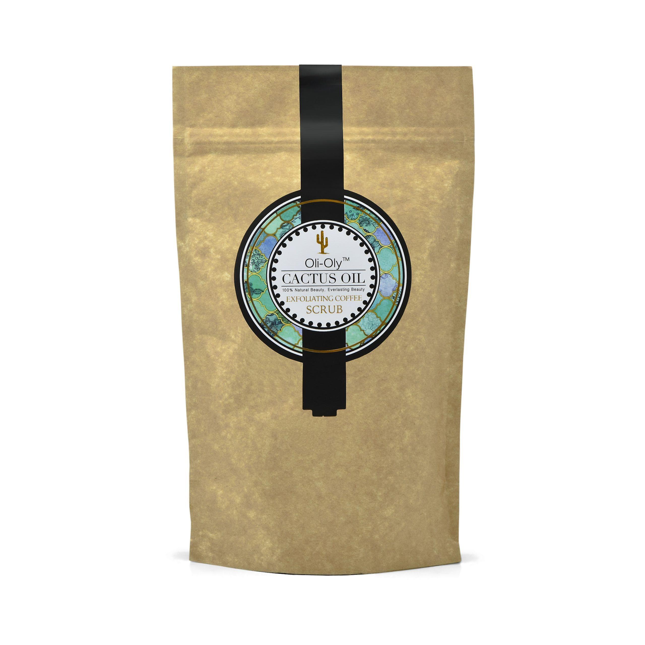 Oli-Oly Exfoliating Coffee Scrub with Cactus Oil, 80g