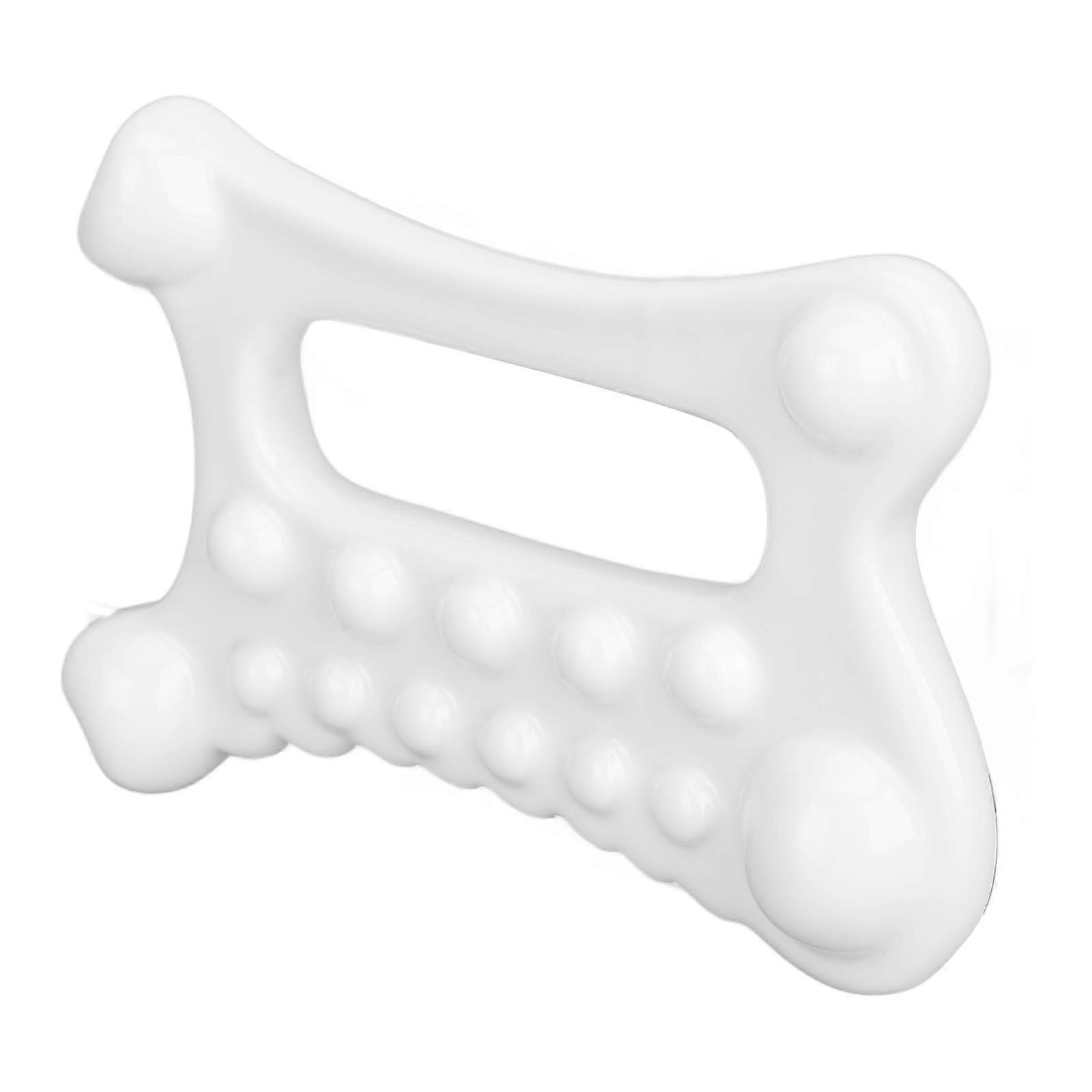 Keramisk skrapebrett Slipp Muskelspenning Ergonomisk Gua Sha Skraping Massasjeplate Verktøy For Ansikt Kropp Skuldre Knær Armer