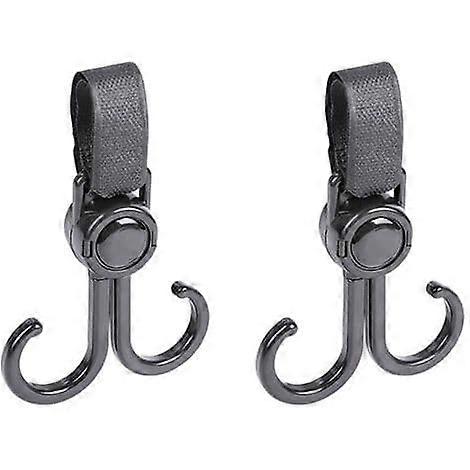 Double Hook Stroller Hooks - 2pacs