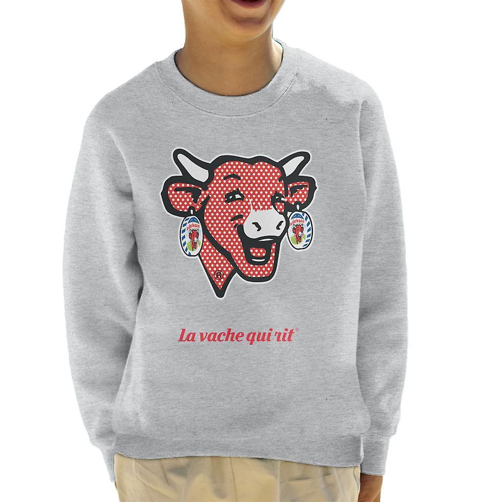 The Laughing Cow Polka Dot Kid's Sweatshirt