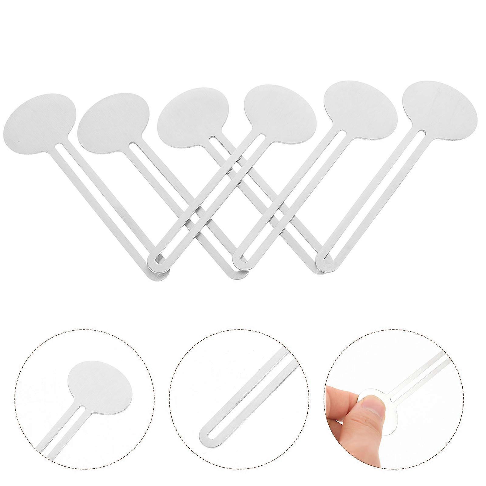 6pcs Toothpaste Tube Squeezers Toothpaste Key Squeezer Metal Toothpaste Squeezers
