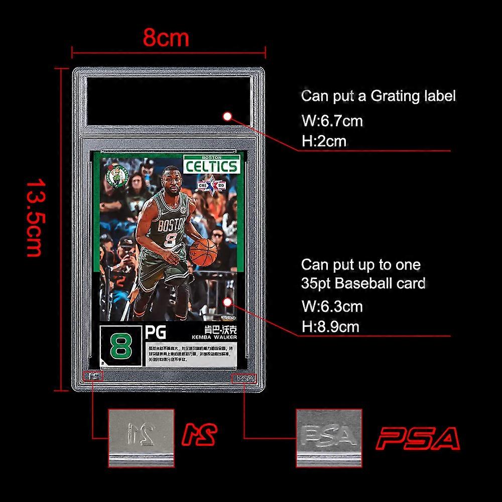 Pocket Monster Slab Graded Cards Case TCG Game Slab Box Professional Grading Collection Cards Basketball Slab Graded Case