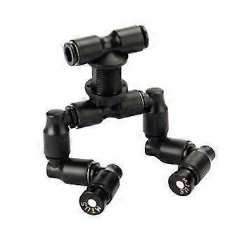 Mius  Reptiles Fogger Mist Sprinkler Raincompatibleest Tank 360 Adjustable Aquarium Aquatic Pet Cooling Systemb