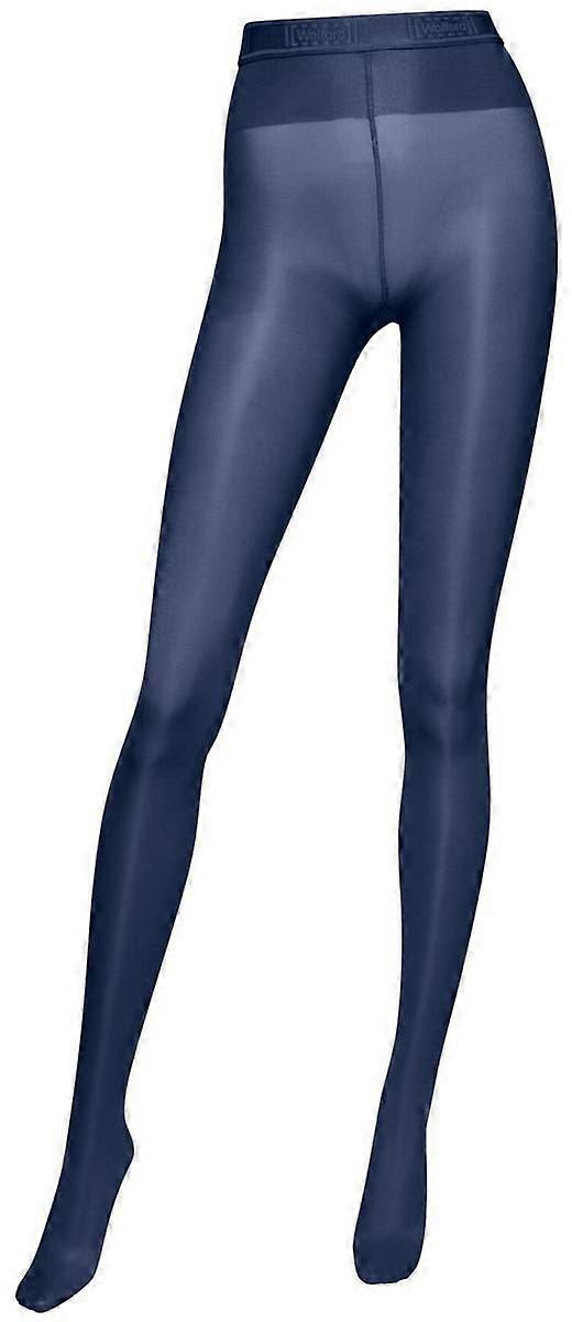 Wolford Neon Semi-Sheer 40 Denier Tights - Navy