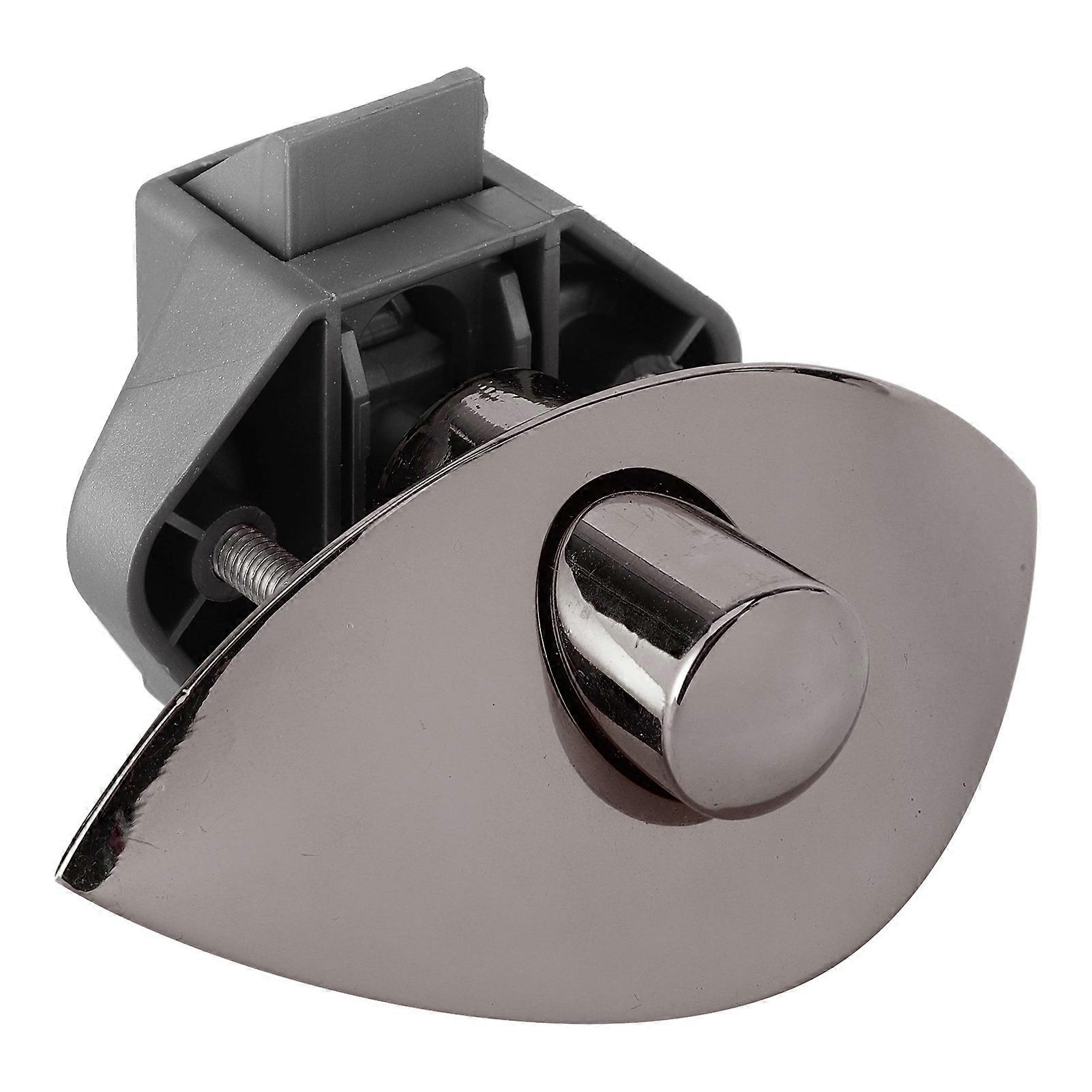 Drawer Button Lock Cabinet Door Push Locking for Marine Boad RV 12?25mm Wooden Cabinet DoorBlack