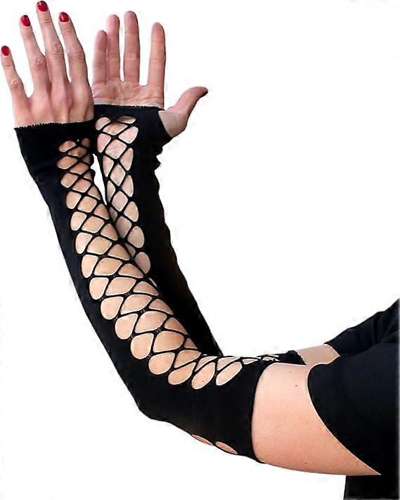 Mesh Arm Warmers Gloves
