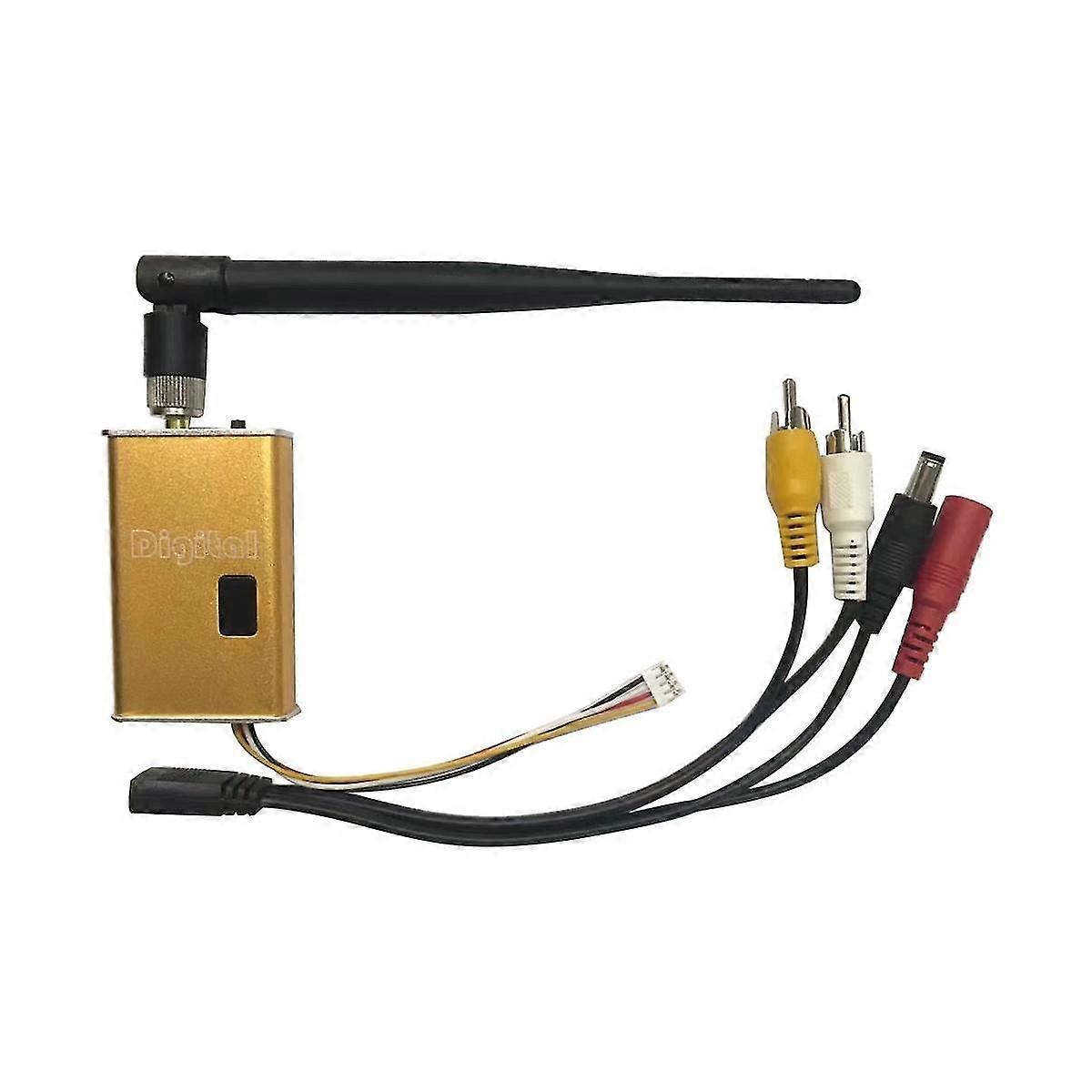 5000mw 5w Miniature Fpv Video Sender 1.2g 1200mhz Audio Video Wireless Transmitter 30km Los Long Di