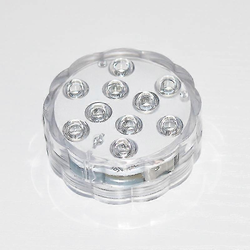 2pcs Led Pool Light Diving Remote Control Diving Light Led Knob Light Mini Waterproof Light