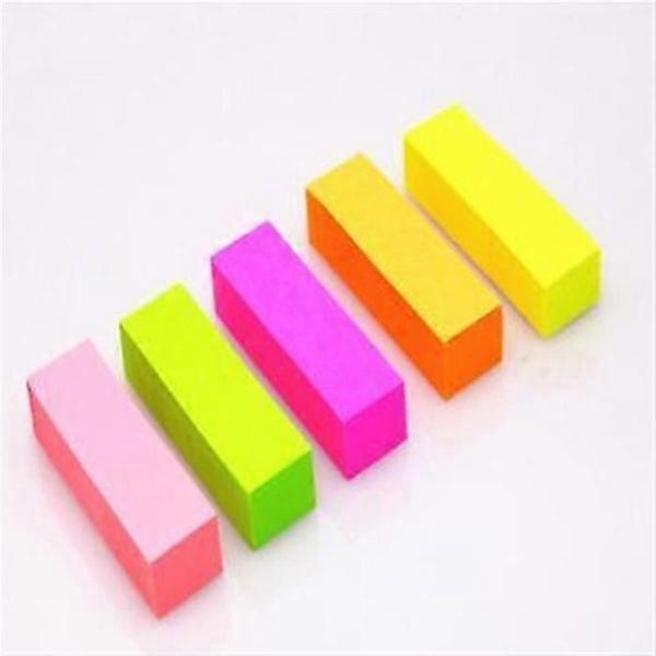 Sticky Notes 0.6" x 2" Self-Stick Notes - 65 Bright Colors, 30 Pads, 100 Sheets/Pad