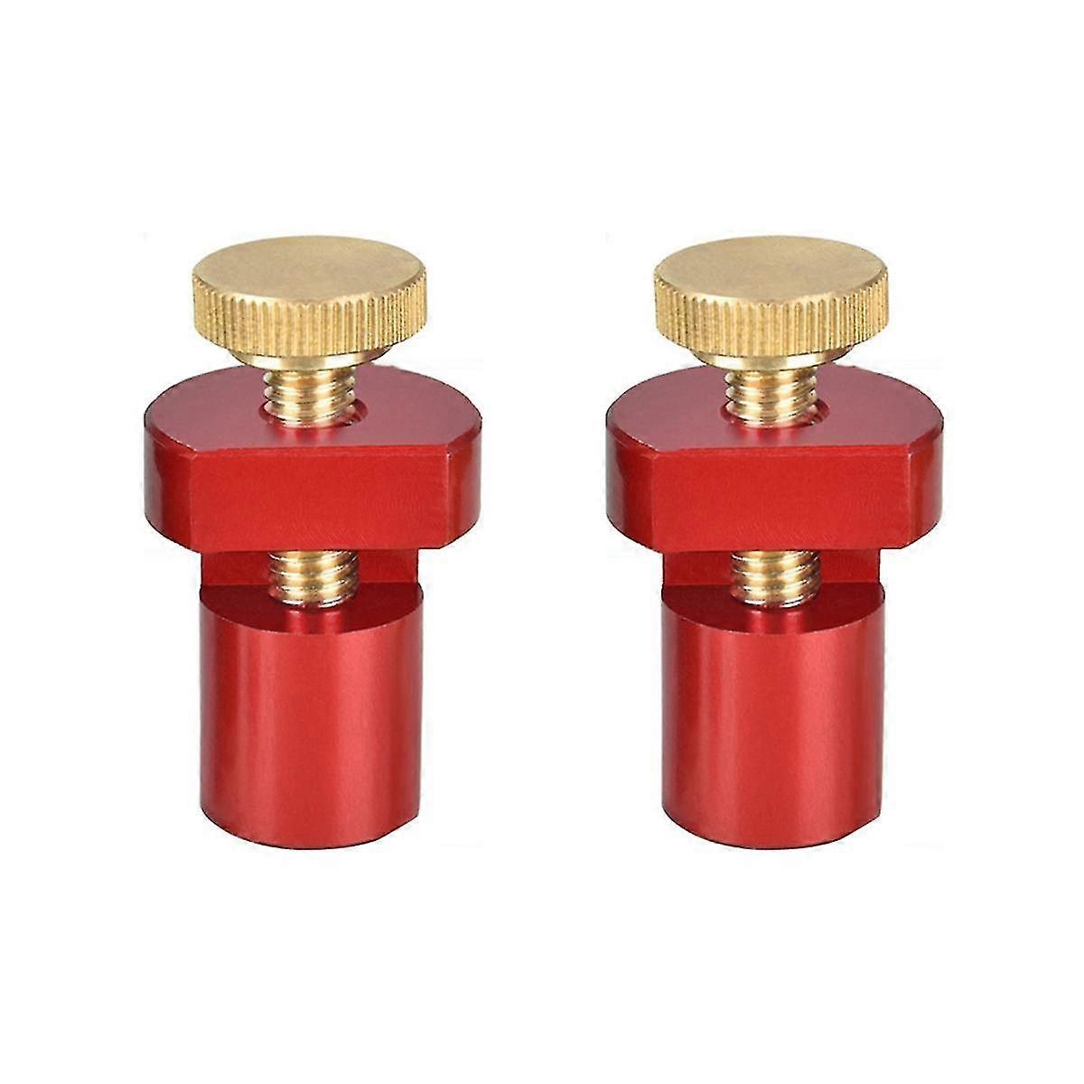 2Pc Stair Gauges for Conventional Framing Square Stops Framing Tool Rafter Gauge Workbench Peg Brake Stops Clamp 19mm