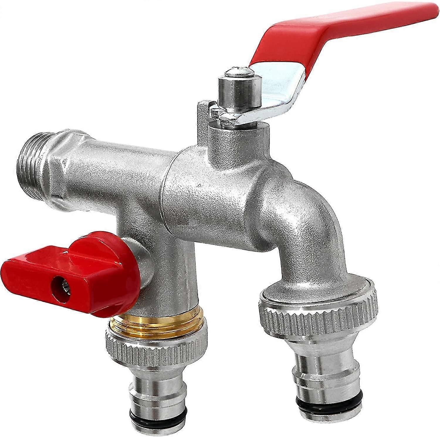 20mm Stainless Steel Male 1/2 Turn Garden Tap